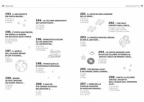 Superquiz. Canzoni '60, '70. '80. 400 domande per una sfida all'ultima nota - Fabio Leocata - 5