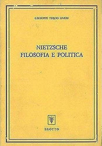 Nietzsche, filosofia e politica - Giuseppe Turco Liveri - copertina