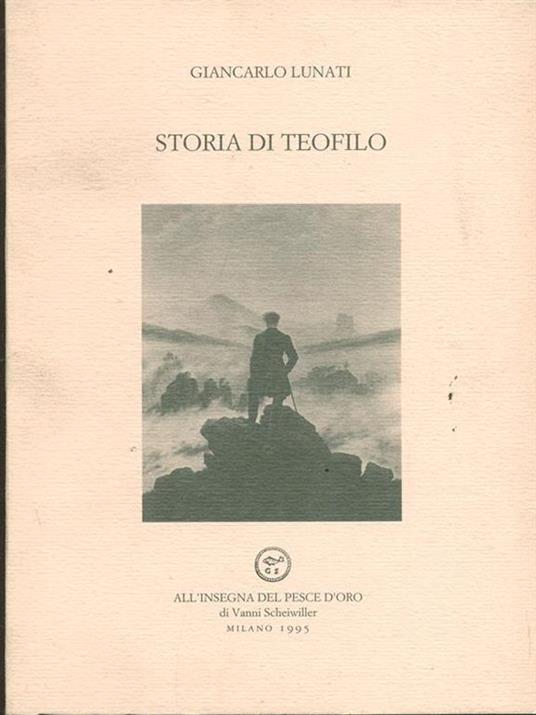 Storia di Teofilo - Giancarlo Lunati - copertina