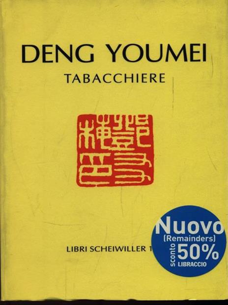 Tabacchiere - Youmei Deng - copertina