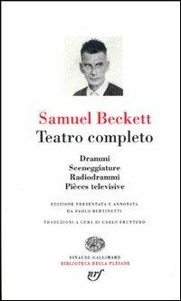 Teatro completo - Samuel Beckett - copertina