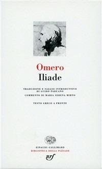 Iliade. Testo greco a fronte - Omero - copertina