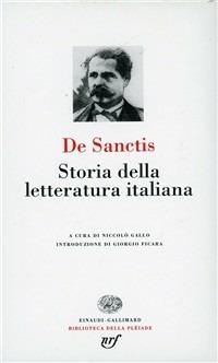 Storia della letteratura italiana - Francesco De Sanctis - copertina