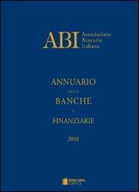 Annuario delle banche e finanziarie 2008 - copertina