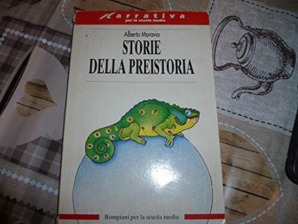 Storie della preistoria - Alberto Moravia - copertina