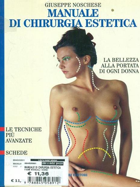 Manuale di chirurgia estetica - Giuseppe Noschese - copertina