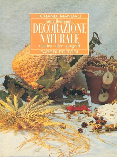 Decorazione naturale - Anna Benvenuti - copertina