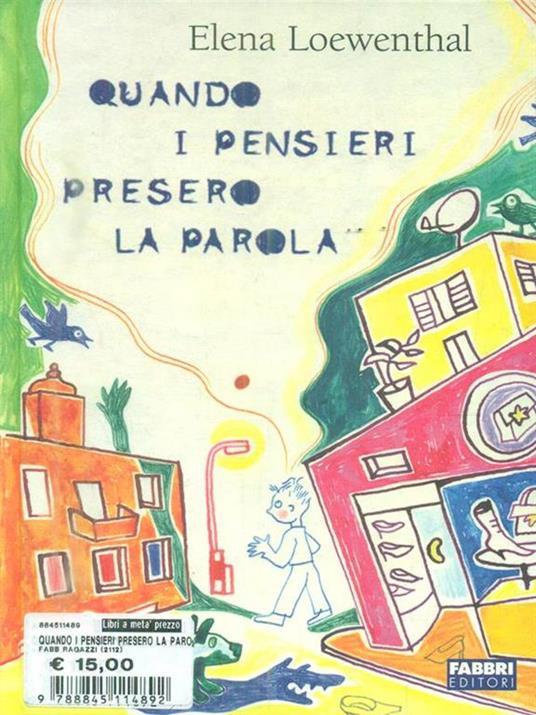 Quando i pensieri presero la parola - Elena Loewenthal - copertina