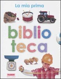 La mia prima biblioteca: Il mio primo libro dei mestieri-Il mio primo libro dei trattori-Il mio primo libro delle macchine. Ediz. illustrata - copertina