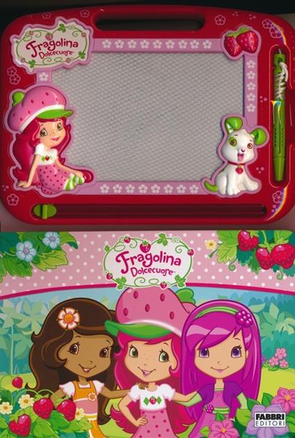 Impara a disegnare con la lavagna magica! Fragolina Dolcecuore. Ediz. illustrata - Kim Poulin - copertina
