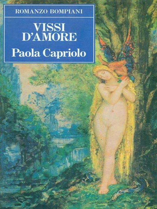 Vissi d'amore - Paola Capriolo - copertina