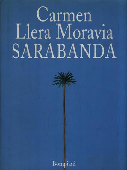 Sarabanda - Carmen Llera Moravia - copertina