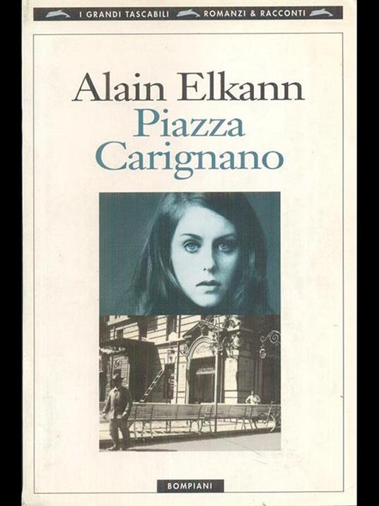 Piazza Carignano - Alain Elkann - copertina