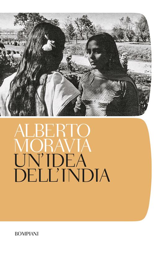 Un'idea dell'India - Alberto Moravia - copertina