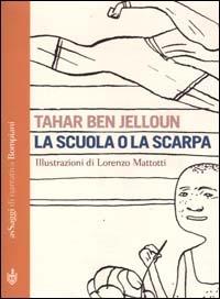 La scuola o la scarpa - Tahar Ben Jelloun - copertina