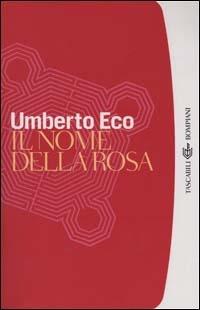 Il nome della rosa - Umberto Eco - copertina