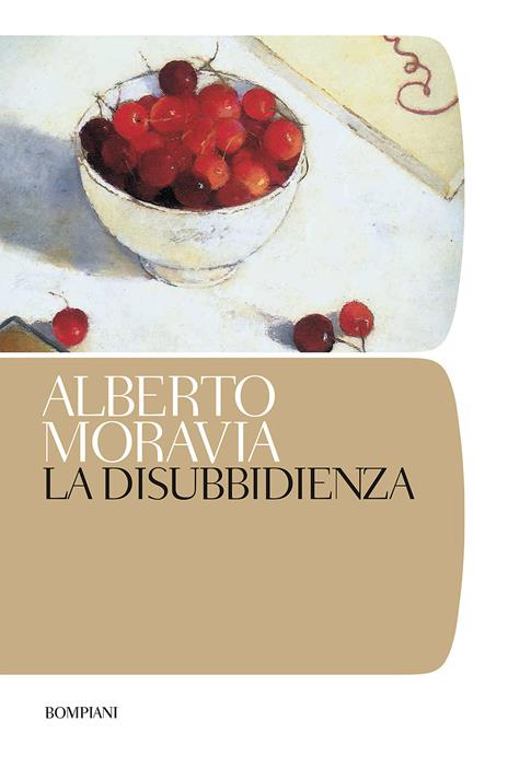 La disubbidienza - Alberto Moravia - copertina