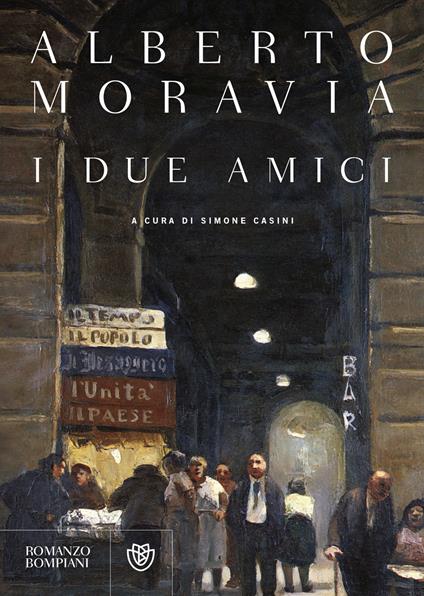 I Due amici - Alberto Moravia - copertina