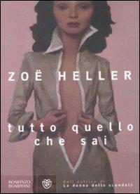 Tutto quello che sai - Zoë Heller - copertina