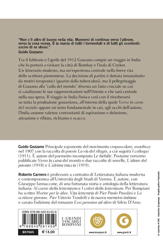 Verso la cuna del mondo. Lettere dall'India - Guido Gozzano - 2