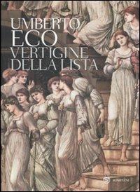 Vertigine della lista. Ediz. illustrata - Umberto Eco - copertina