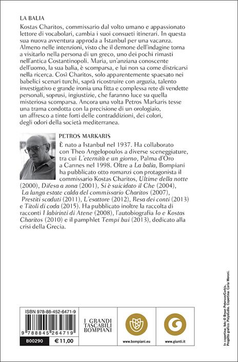 La balia. Un'indagine del commissario Kostas Charitos - Petros Markaris - 2