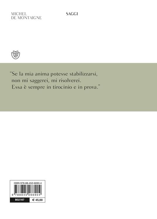 Saggi. Testo francese a fronte - Michel de Montaigne - 3