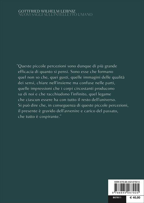 Nuovi saggi sull'intelletto umano. Testo francese a fronte - Gottfried Wilhelm Leibniz - 3