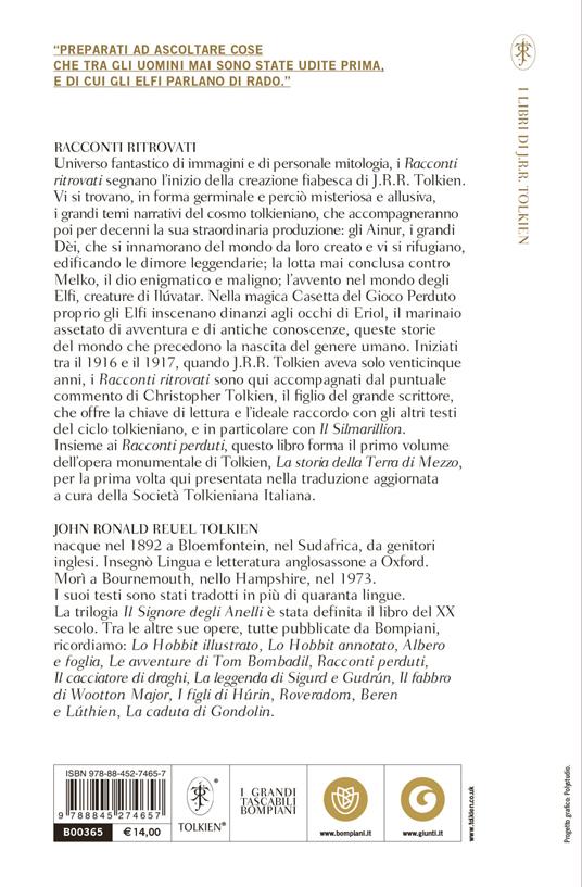 Racconti ritrovati - John R. R. Tolkien - 2
