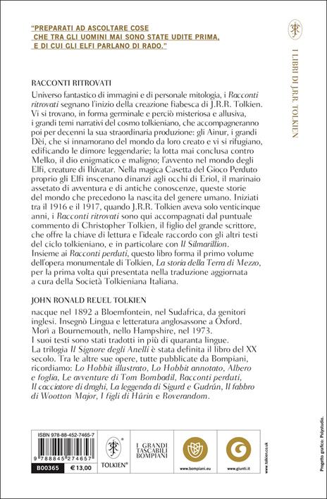 Racconti ritrovati - John R. R. Tolkien - 3