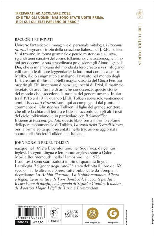 Racconti ritrovati - John R. R. Tolkien - 3