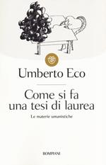  Come si fa una tesi di laurea. Le materie umanistiche