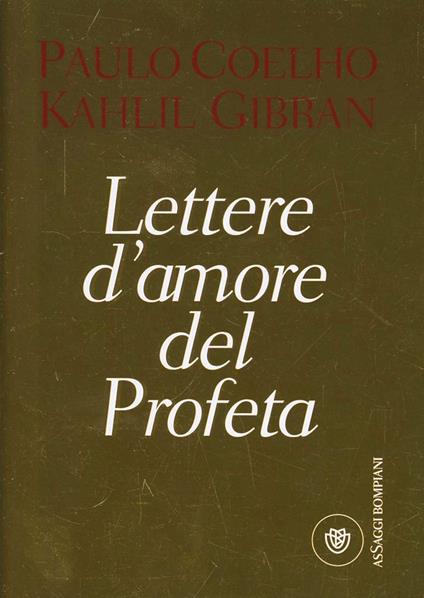 Lettere d'amore del Profeta - Paulo Coelho,Kahlil Gibran - copertina