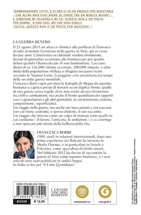 La guerra dentro - Francesca Borri - 2