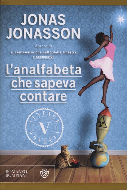 L' analfabeta che sapeva contare - Jonas Jonasson - copertina