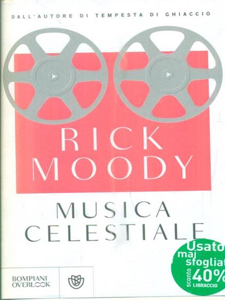 Musica celestiale - Rick Moody - copertina