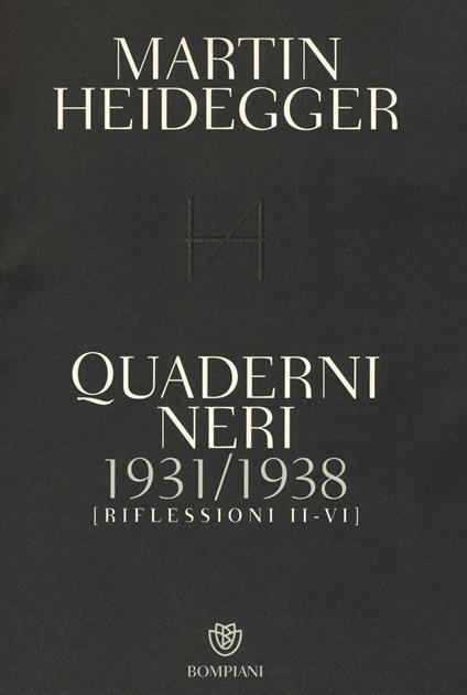 Quaderni neri 1931-1938. Riflessioni II-VI - Martin Heidegger - copertina