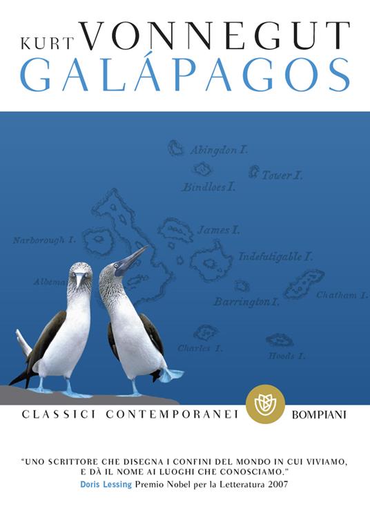 Galápagos - Kurt Vonnegut - copertina
