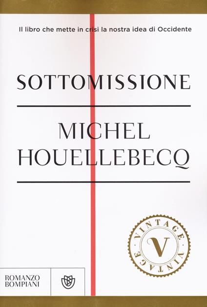 Sottomissione - Michel Houellebecq - copertina