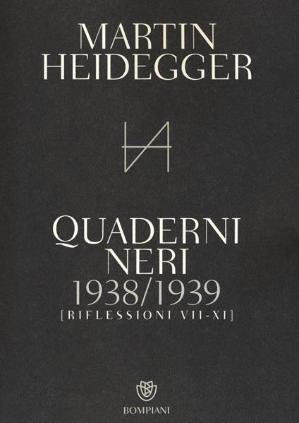 Quaderni neri 1938-1939. Riflessioni VII-XI - Martin Heidegger - copertina