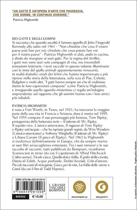 Dei gatti e degli uomini - Patricia Highsmith - 2