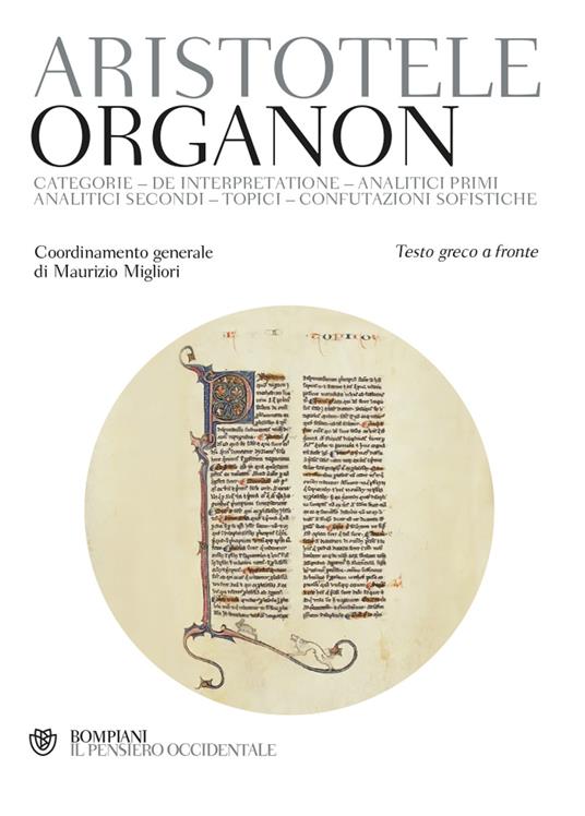 Organon. Testo greco a fronte - Aristotele - copertina