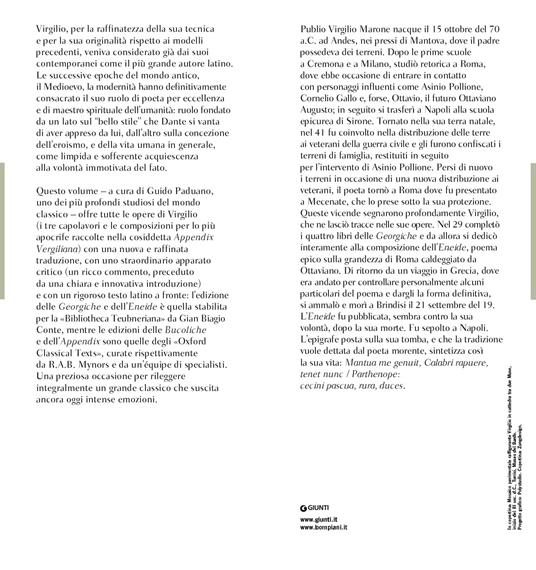 Tutte le opere: Bucoliche-Georgiche-Eneide-Appendix. Testo latino a fronte - Publio Virgilio Marone - 3