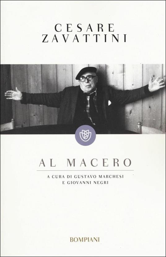 Al macero - Cesare Zavattini - copertina