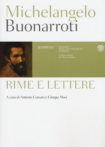 Rime e lettere - Michelangelo Buonarroti - copertina