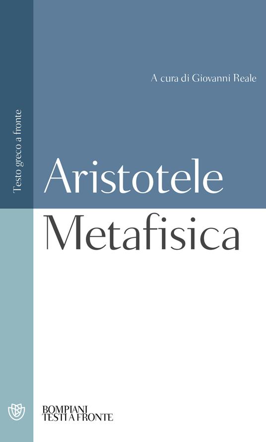 Metafisica - Aristotele - 2
