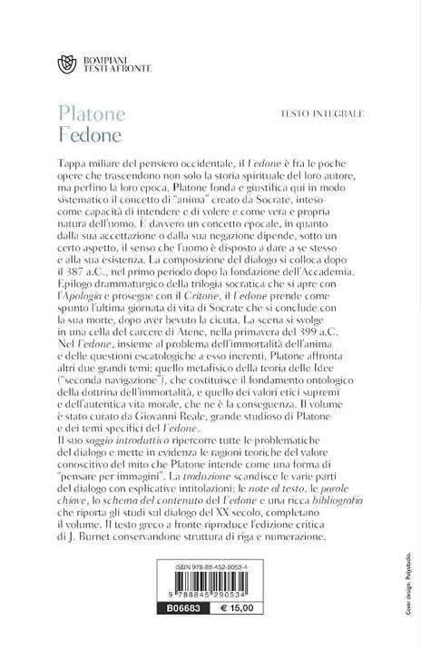 Fedone. Testo greco a fronte - Platone - 2