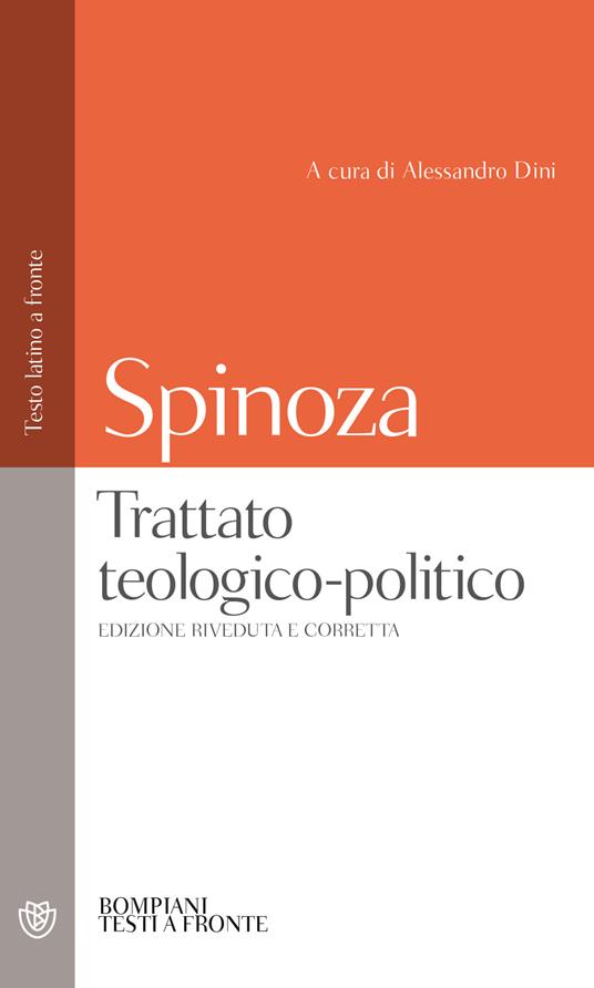 Trattato teologico-politico. Testo latino a fronte - Baruch Spinoza - copertina