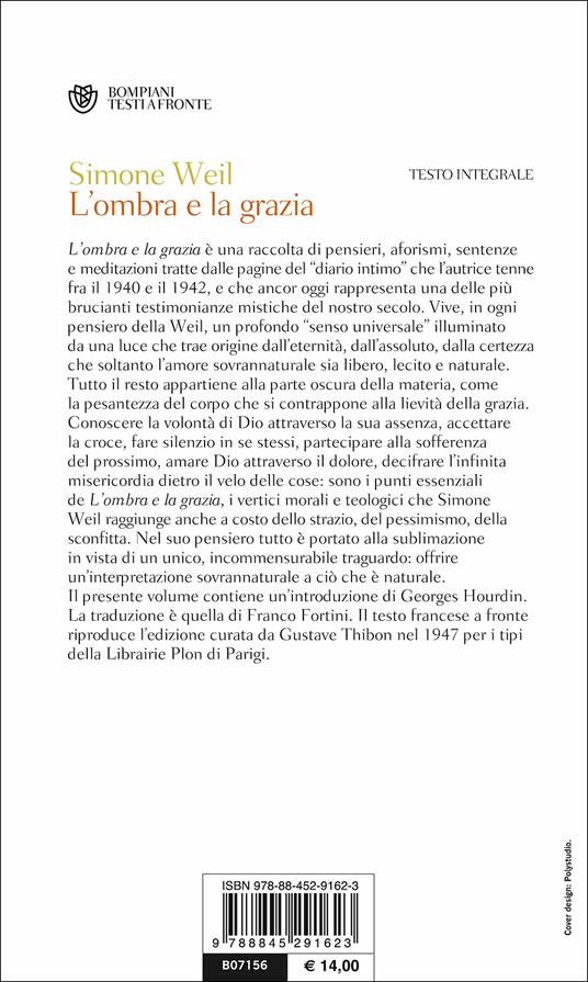 L'ombra e la grazia - Simone Weil - 2