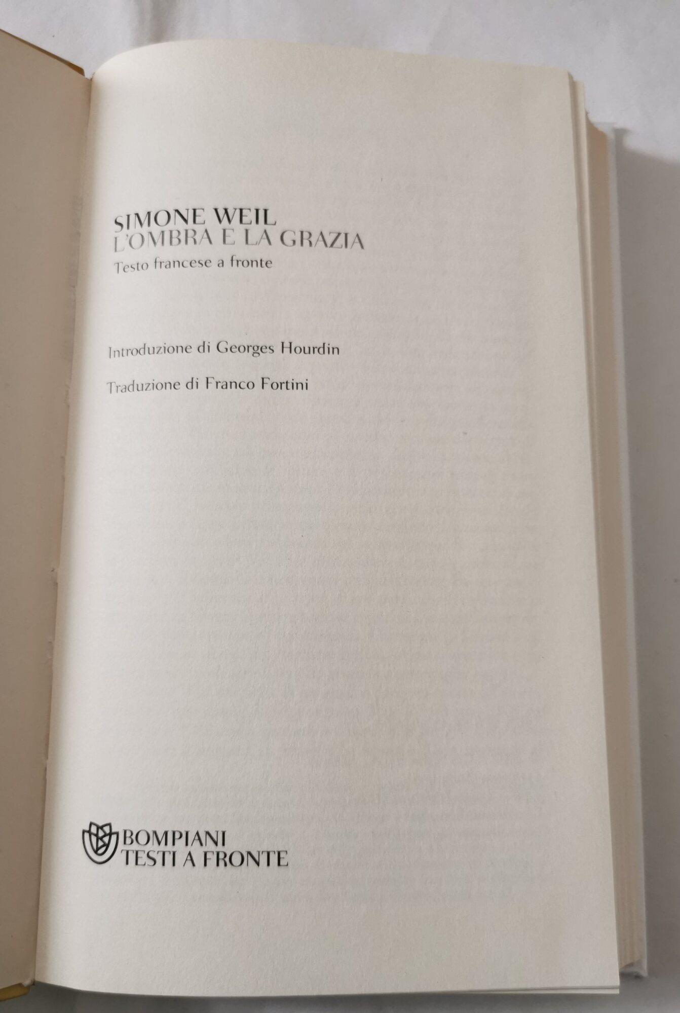 L'ombra e la grazia